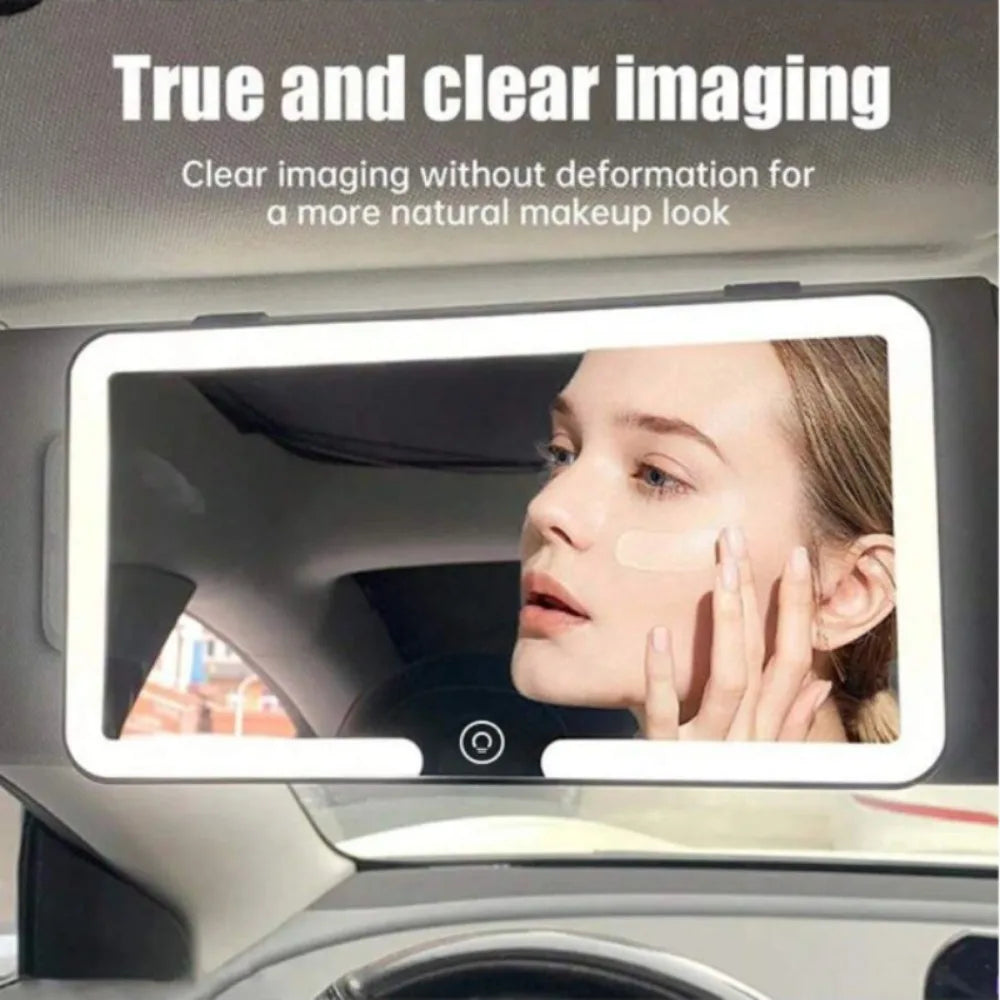 Car Mirror with LED & 3 Gear