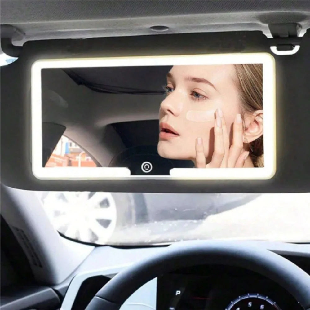 Car Mirror with LED & 3 Gear
