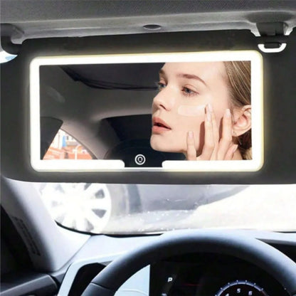 Car Mirror with LED & 3 Gear